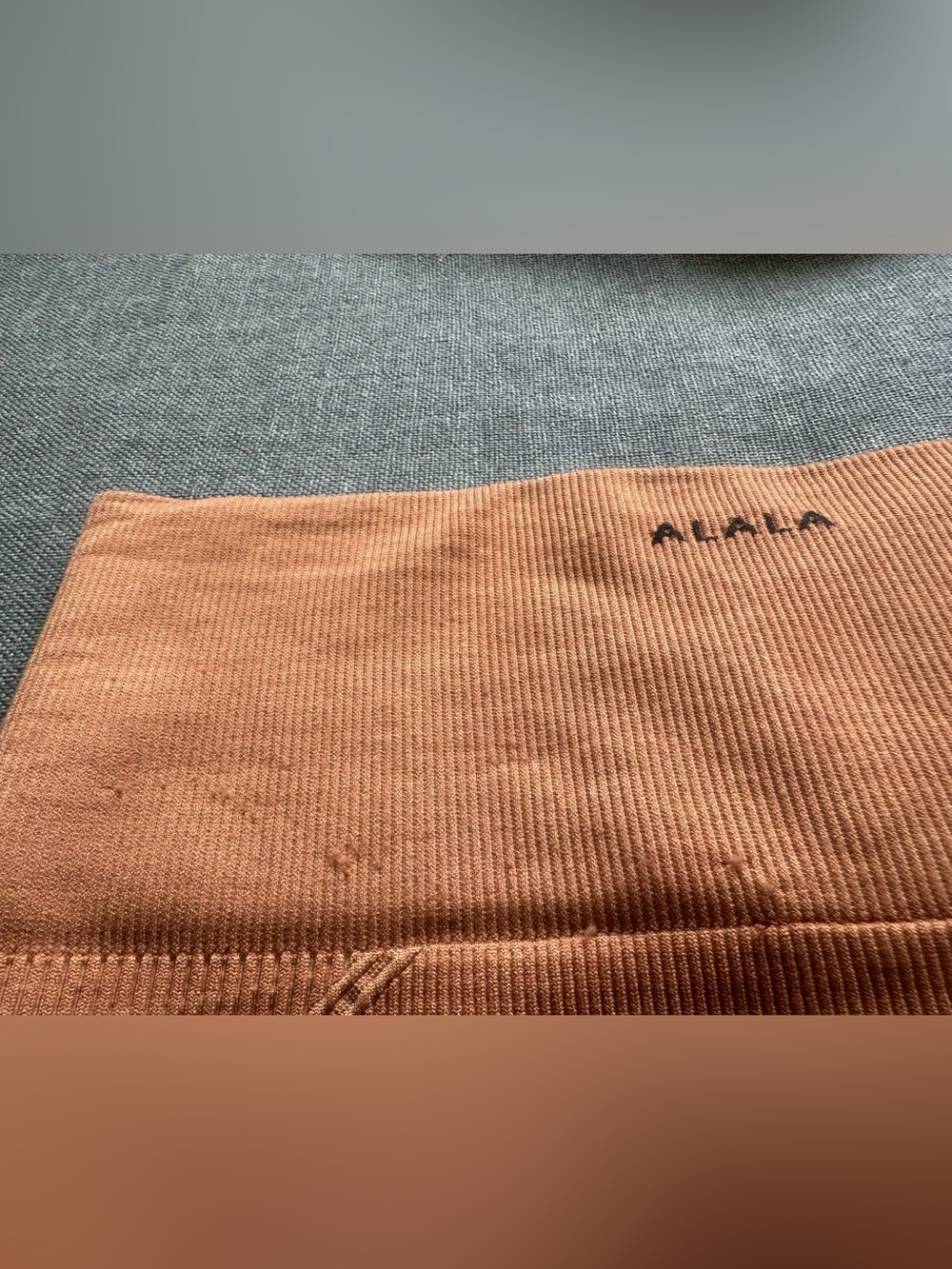 Alala Flow Barre Seamless Terracotta Leggings *Flaws - Picture 10 of 11